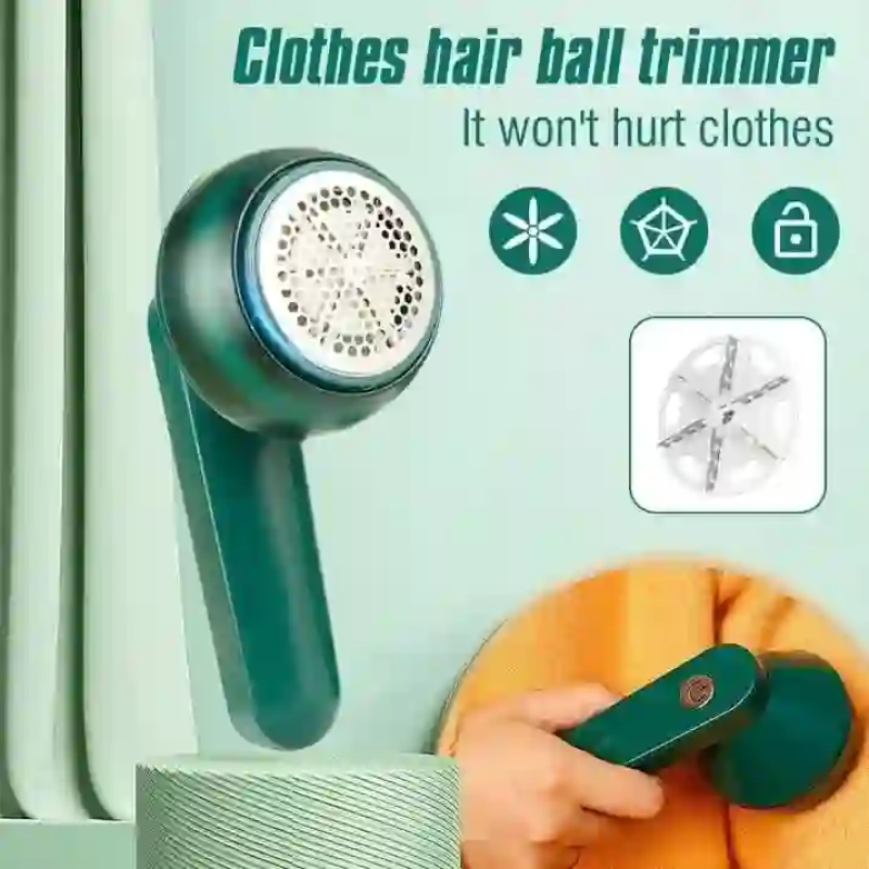 **Rechargeable Lint Remover | Portable Electric Fabric Shaver for Clothes, Sweaters & Upholstery | Random Color**